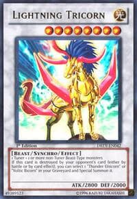 Lightning Tricorn - Duelist Revolution - YuGiOh card