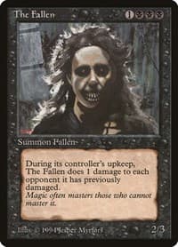 The Fallen - The Dark - Magic: The Gathering card