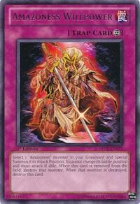 Amazoness Willpower - Duelist Revolution - YuGiOh card