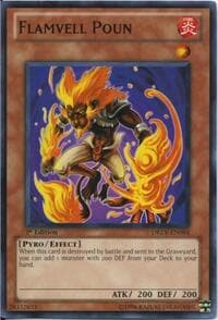 Flamvell Poun - Duelist Revolution - YuGiOh card