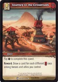 Journey to Crossroads - Class Starter Decks - WoW card