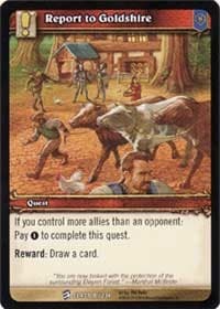 Report to Goldshire - Class Starter Decks - WoW card