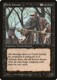 Uncle Istvan - The Dark - Magic: The Gathering card
