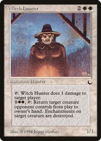 Witch Hunter - The Dark - Magic: The Gathering card