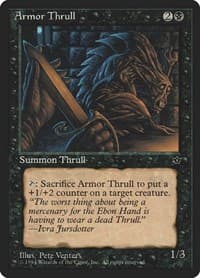 Armor Thrull (Venters) - Fallen Empires - Magic: The Gathering card