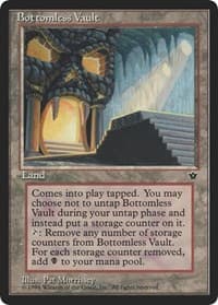 Bottomless Vault - Fallen Empires - Magic: The Gathering card
