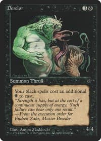 Derelor - Fallen Empires - Magic: The Gathering card