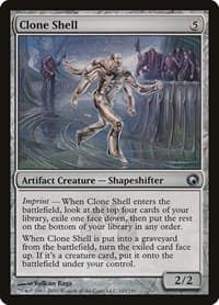 Clone Shell - Scars of Mirrodin - Magic: The Gathering card