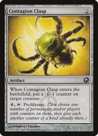 Contagion Clasp - Scars of Mirrodin - Magic: The Gathering card