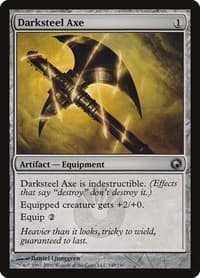 Darksteel Axe - Scars of Mirrodin - Magic: The Gathering card