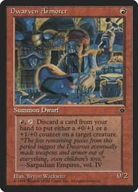 Dwarven Armorer - Fallen Empires - Magic: The Gathering card