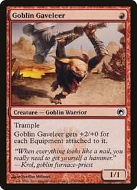 Goblin Gaveleer - Scars of Mirrodin - Magic: The Gathering card