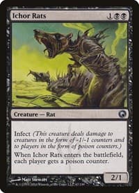 Ichor Rats - Scars of Mirrodin - Magic: The Gathering card