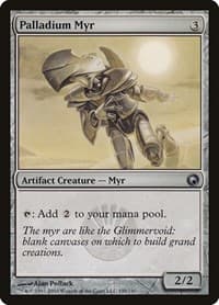 Palladium Myr - Scars of Mirrodin - Magic: The Gathering card