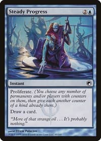 Steady Progress - Scars of Mirrodin - Magic: The Gathering card