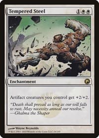 Tempered Steel - Scars of Mirrodin - Magic: The Gathering card