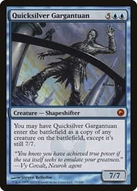 Quicksilver Gargantuan - Scars of Mirrodin - Magic: The Gathering card