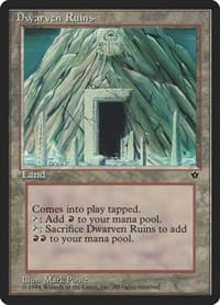Dwarven Ruins - Fallen Empires - Magic: The Gathering card