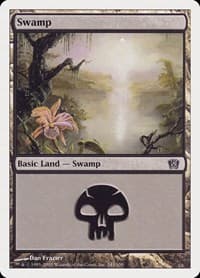 Swamp (341) - 8th Edition - Magic: The Gathering card