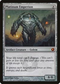Platinum Emperion - Scars of Mirrodin - Magic: The Gathering card