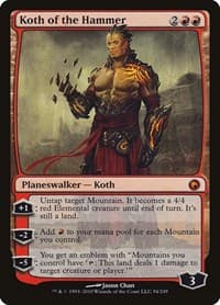Koth of the Hammer - Scars of Mirrodin - Magic: The Gathering card