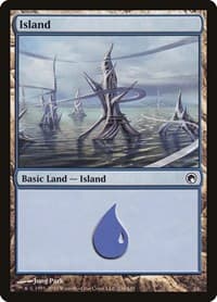Island (236) - Scars of Mirrodin - Magic: The Gathering card