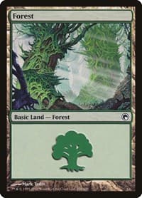 Forest (246) - Scars of Mirrodin - Magic: The Gathering card