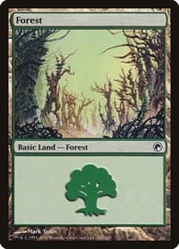 Forest (247) - Scars of Mirrodin - Magic: The Gathering card