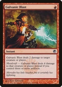 Galvanic Blast - Scars of Mirrodin - Magic: The Gathering card