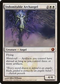 Indomitable Archangel - Scars of Mirrodin - Magic: The Gathering card