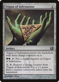 Trigon of Infestation - Scars of Mirrodin - Magic: The Gathering card