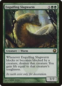 Engulfing Slagwurm - Scars of Mirrodin - Magic: The Gathering card