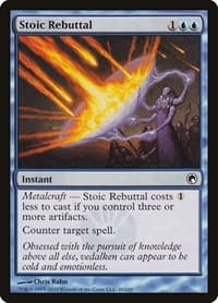 Stoic Rebuttal - Scars of Mirrodin - Magic: The Gathering card