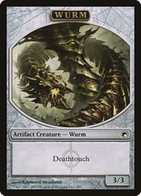 Wurm Token (8) - Scars of Mirrodin - Magic: The Gathering card