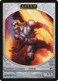Golem Token - Scars of Mirrodin - Magic: The Gathering card