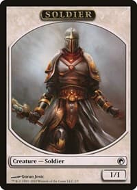 Soldier Token - Scars of Mirrodin - Magic: The Gathering card