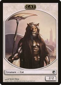 Cat Token - Scars of Mirrodin - Magic: The Gathering card