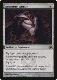 Argentum Armor - Scars of Mirrodin - Magic: The Gathering card