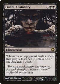 Painful Quandary - Scars of Mirrodin - Magic: The Gathering card