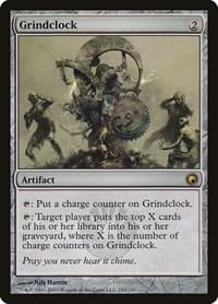Grindclock - Scars of Mirrodin - Magic: The Gathering card