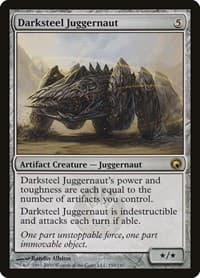Darksteel Juggernaut - Scars of Mirrodin - Magic: The Gathering card