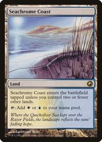 Seachrome Coast - Scars of Mirrodin - Magic: The Gathering card