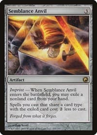 Semblance Anvil - Scars of Mirrodin - Magic: The Gathering card