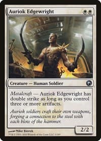Auriok Edgewright - Scars of Mirrodin - Magic: The Gathering card