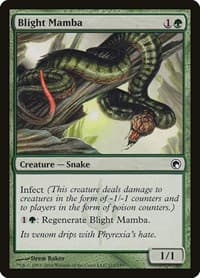 Blight Mamba - Scars of Mirrodin - Magic: The Gathering card