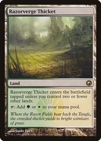 Razorverge Thicket - Scars of Mirrodin - Magic: The Gathering card