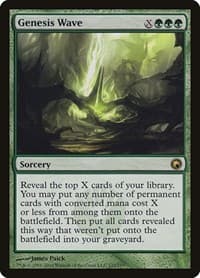 Genesis Wave - Scars of Mirrodin - Magic: The Gathering card