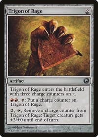 Trigon of Rage - Scars of Mirrodin - Magic: The Gathering card