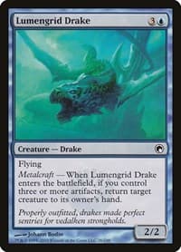 Lumengrid Drake - Scars of Mirrodin - Magic: The Gathering card