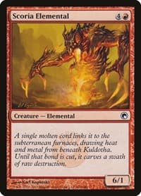 Scoria Elemental - Scars of Mirrodin - Magic: The Gathering card